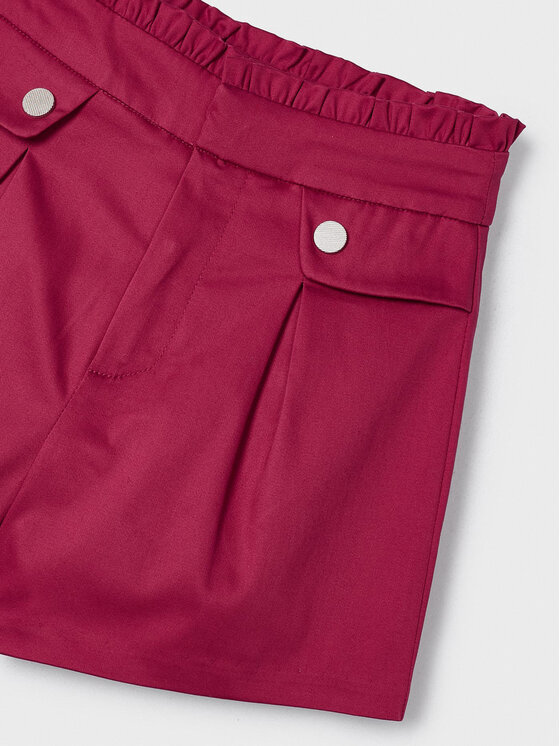 Mayoral Mayoral Pantaloncini di tessuto 3207 Bordeaux