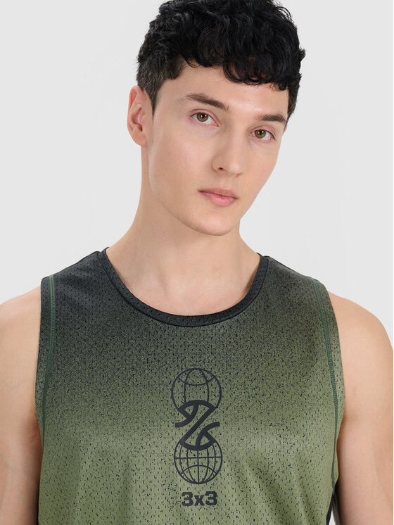 4F 4F Tank top BASKETBALL Kolorowy Oversize