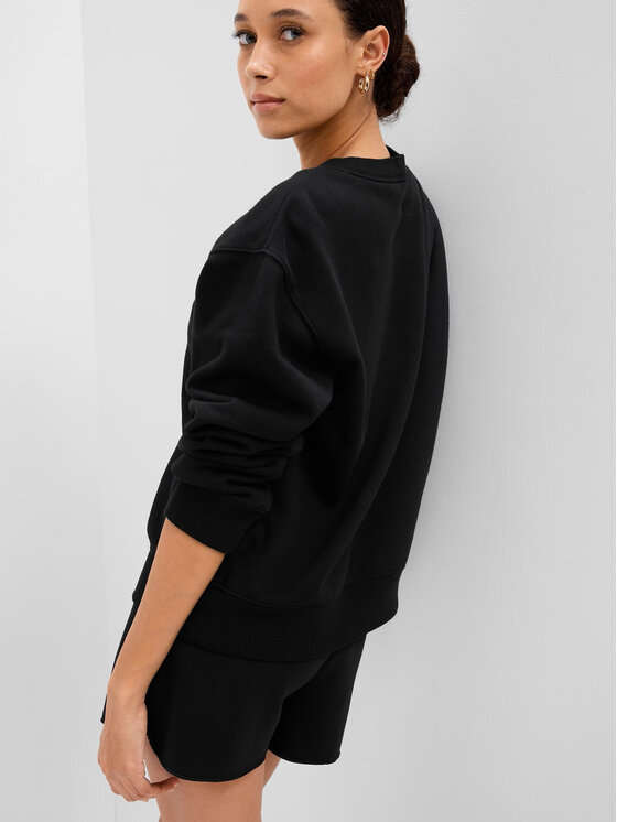 Gap Gap Džemperis 554936-10 Juoda Regular Fit