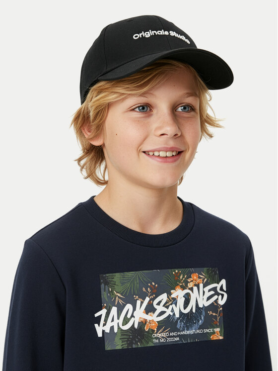 Jack & Jones Junior Jack & Jones Junior Cepure ar nagu Vesterbro 12254108 Melns