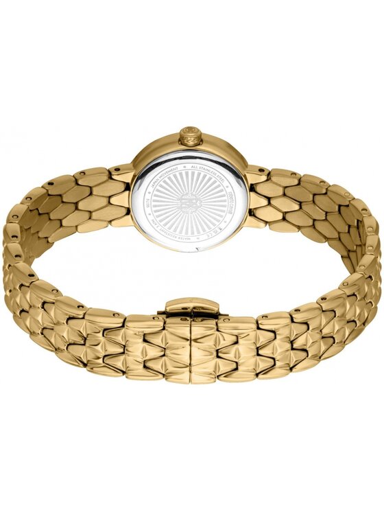 Roberto Cavalli Roberto Cavalli Zegarek RC5L152M0035 Złoty