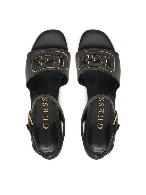 Guess Guess Espadrilky FLJFML LEA03 Čierna