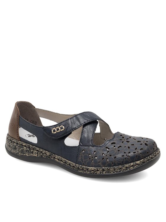 Rieker Rieker Halbschuhe 463H4-14 Dunkelblau