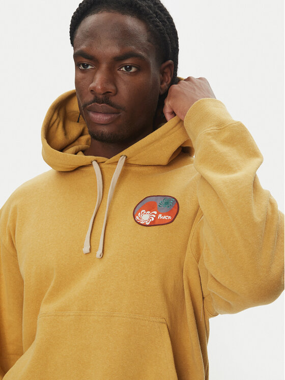 RVCA RVCA Pulóver 23A411503 Sárga Regular Fit