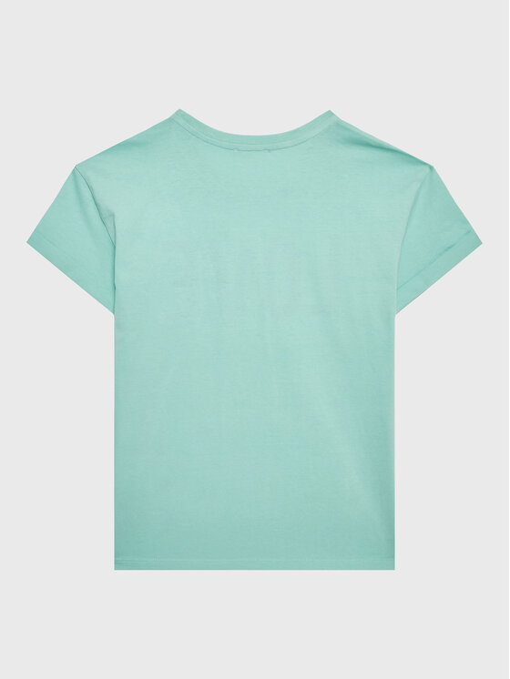 United Colors Of Benetton United Colors Of Benetton T-Shirt 3096C10AY Πράσινο Oversize