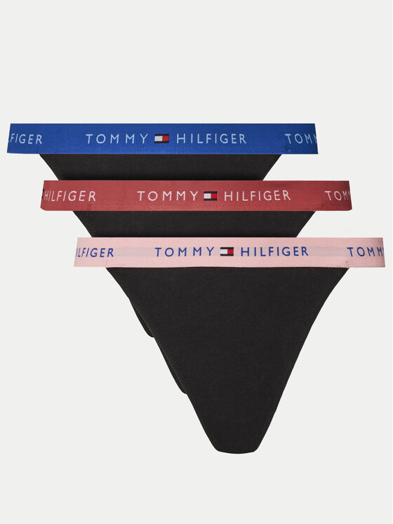 Tommy Hilfiger Set Od 3 Para Tangica UW0UW05640 Šarena