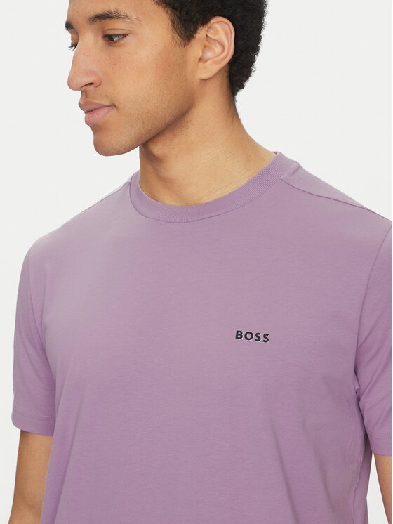 BOSS BOSS T-shirt 50506373 Ljubičasta Regular Fit