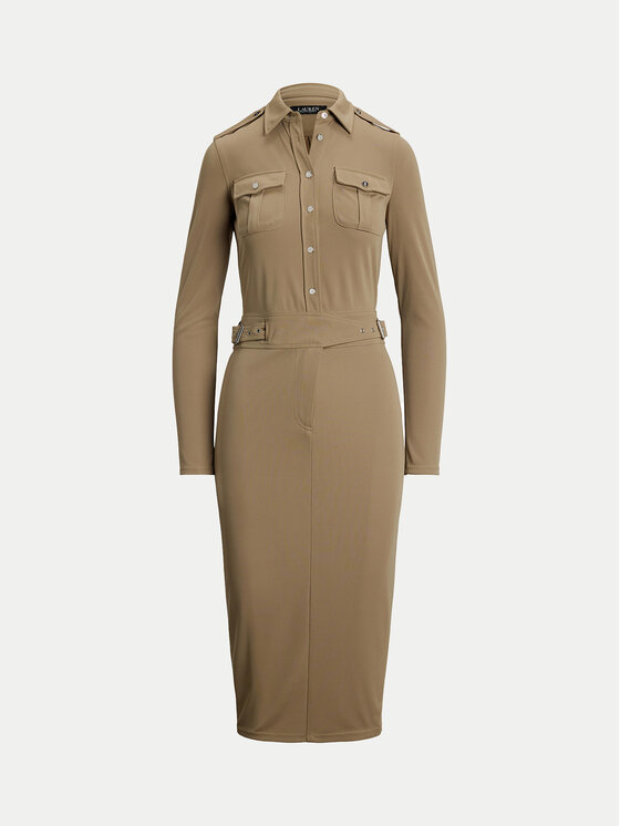 LAUREN RALPH LAUREN LAUREN RALPH LAUREN Vsakodnevna obleka 200963901001 Bež Slim Fit