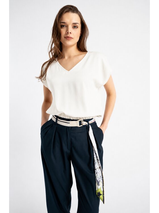 CLICK CLICK Μπλουζάκι 10-6974 Ανοιχτό μπεζ Regular Fit
