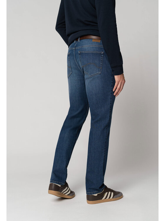 Volcano Volcano Jeansy D-LEON 50 Niebieski Regular Fit
