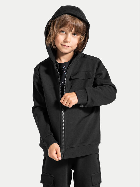 Coccodrillo Coccodrillo Felpa ZC4132601WBK Nero Regular Fit
