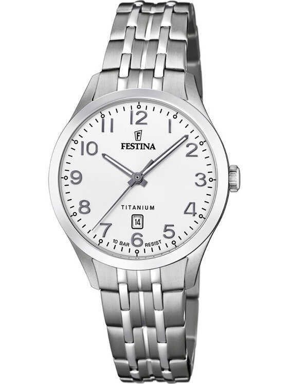 Festina Festina Zegarek F20468/1 Srebrny