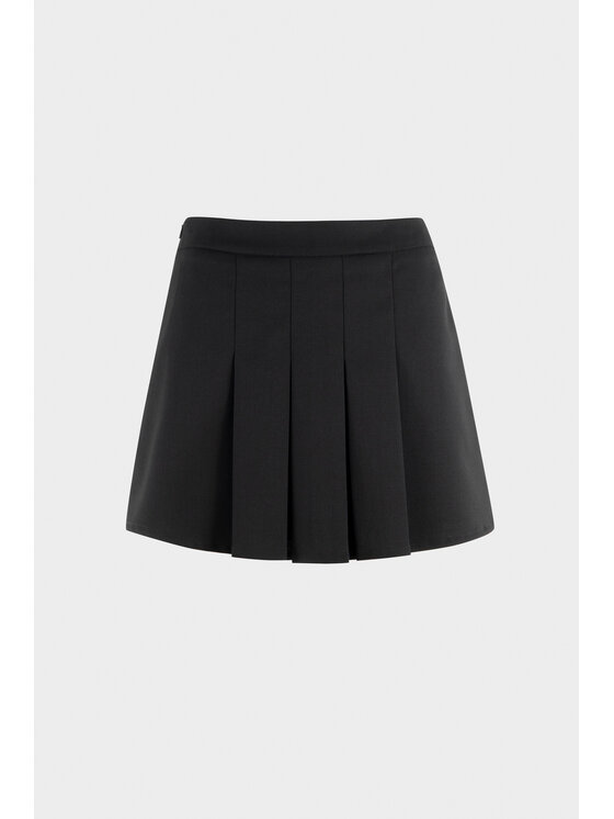 BENU BENU Spódnica mini Spódnica mini Czarny Regular Fit