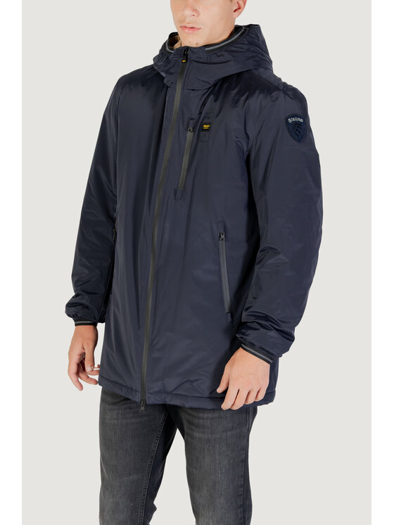 Blauer Blauer Trench JARVIS Blu Egg Fit