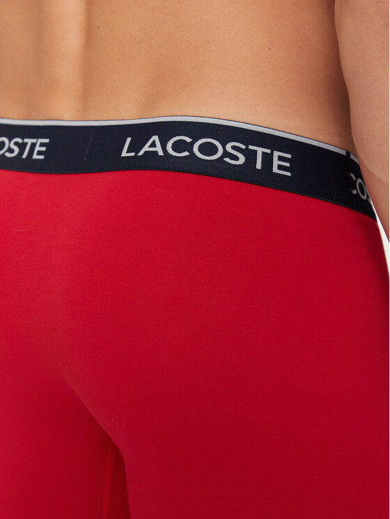 Lacoste Lacoste Set di 3 boxer 6H3420 Multicolore