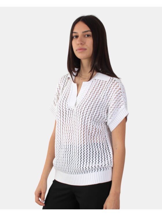 Liviana Conti Liviana Conti Γιλέκο 10022978814218 Λευκό Regular Fit