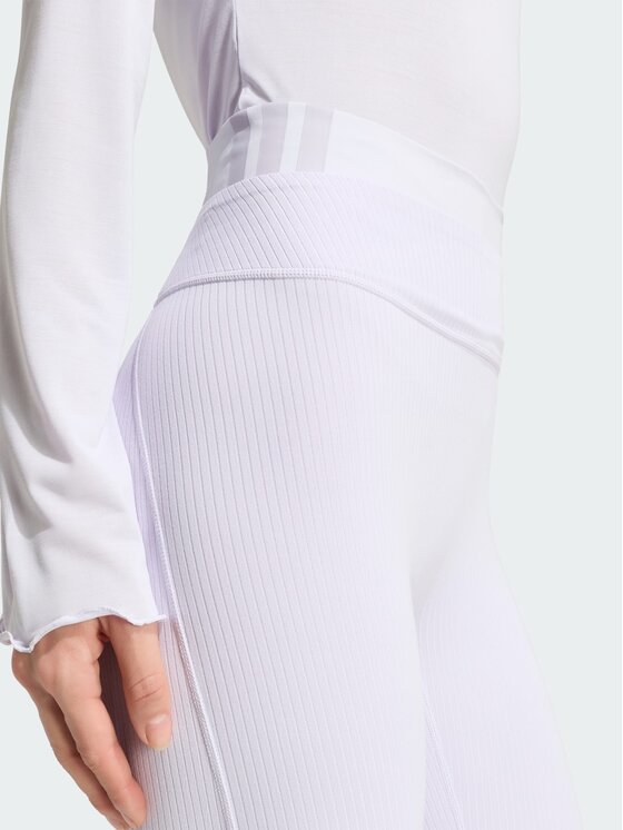 adidas adidas Legginsy 164625 Fioletowy Fitted Fit