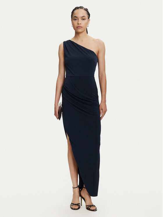 Swing Swing Večerní šaty 5AJ04100 Tmavomodrá Slim Fit