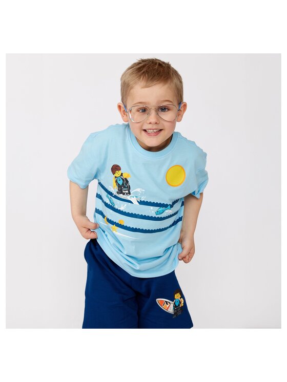 LEGO LEGO T-Shirt 12011219/5000 Niebieski Regular Fit