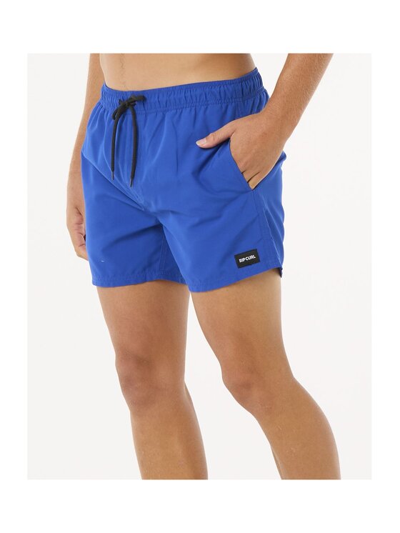 Rip Curl Rip Curl Szorty kąpielowe Offset Volley Niebieski Regular Fit