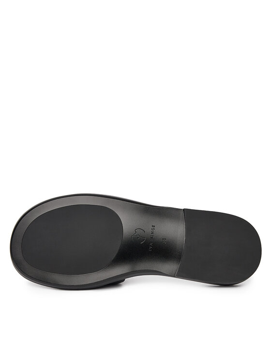 Eva Minge Eva Minge Pantoletten POPPY-LT102-13 Schwarz