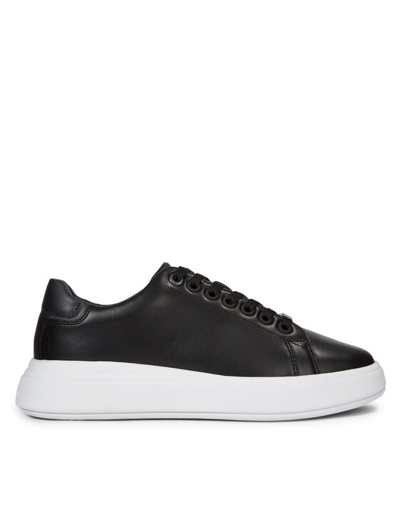 Sneakers Calvin Klein Raised Cupsole Lace Up HW0HW01668 Negru