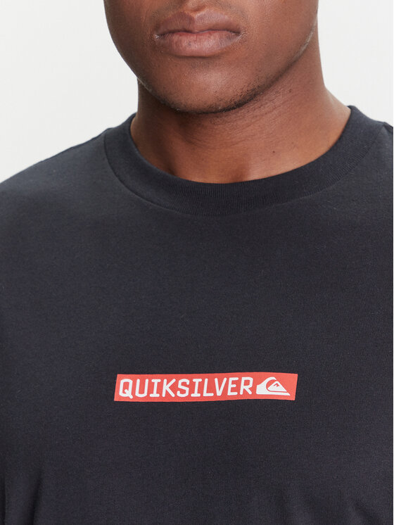 Quiksilver Quiksilver T-shirt Dna Clicker Tee EQYZT08207 Crna Comfort Fit