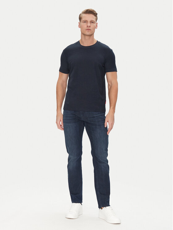JOOP! Jeans JOOP! Jeans T-Shirt 15 JJJ-34Alon 30045672 Granatowy Modern Fit