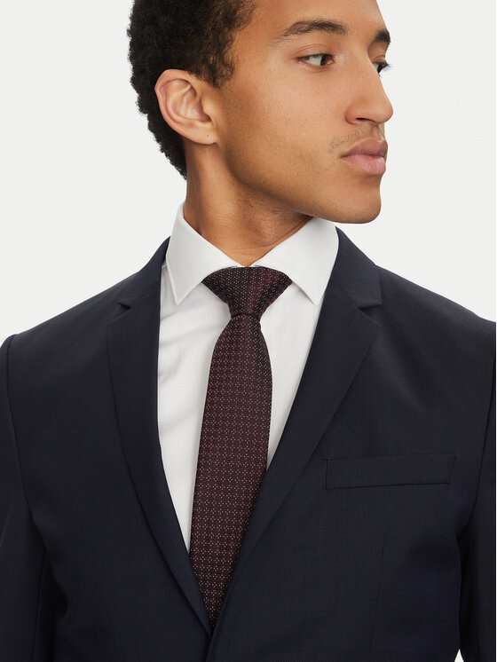 BOSS BOSS Kaklasaite 50532087 Bordo
