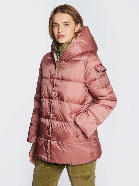 Aeronautica Militare Aeronautica Militare Kevad-sügis jope 222AB2044DCT2893 Roosa Regular Fit