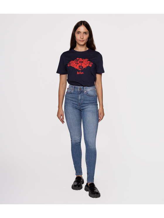 Lee Cooper Lee Cooper Jeansy DAILY Niebieski Skinny Fit