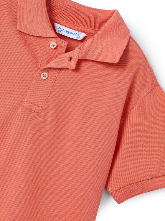 Mayoral Mayoral Polo majica 150 Oranžna Regular Fit