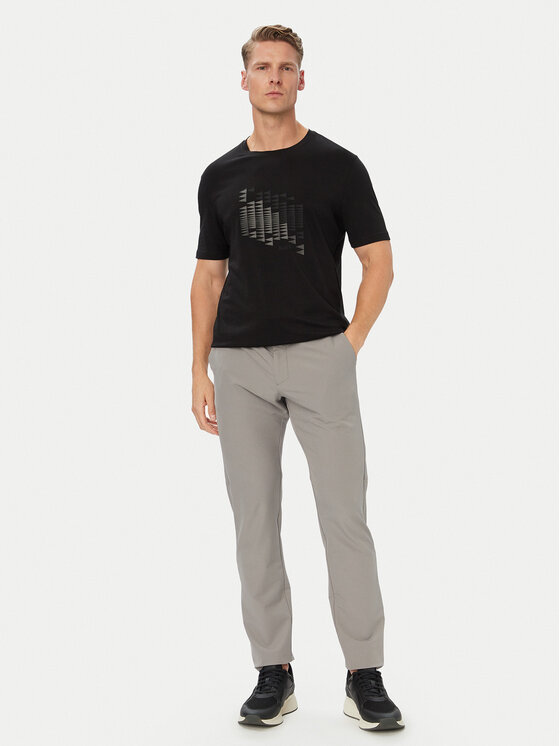 BOSS BOSS Тишърт Network Flag 50566853 Черен Regular Fit