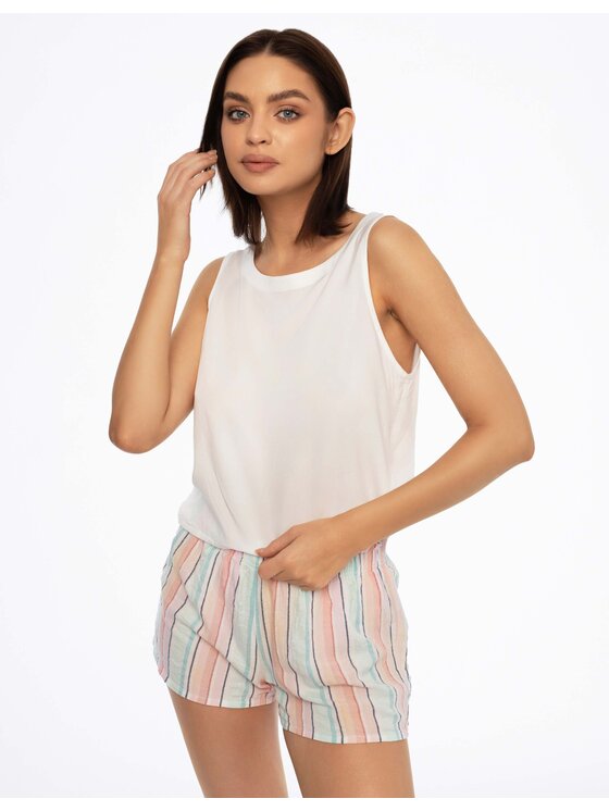 Esotiq Esotiq Pyžamo 41230 Farebná Regular Fit