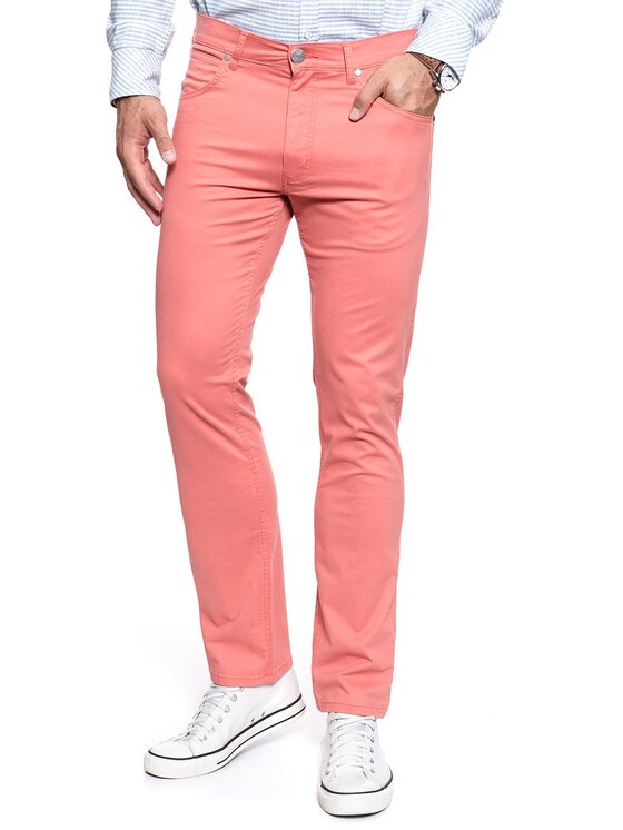 Wrangler Wrangler Pantaloni di tessuto GREENSBORO Rosa Straight Fit
