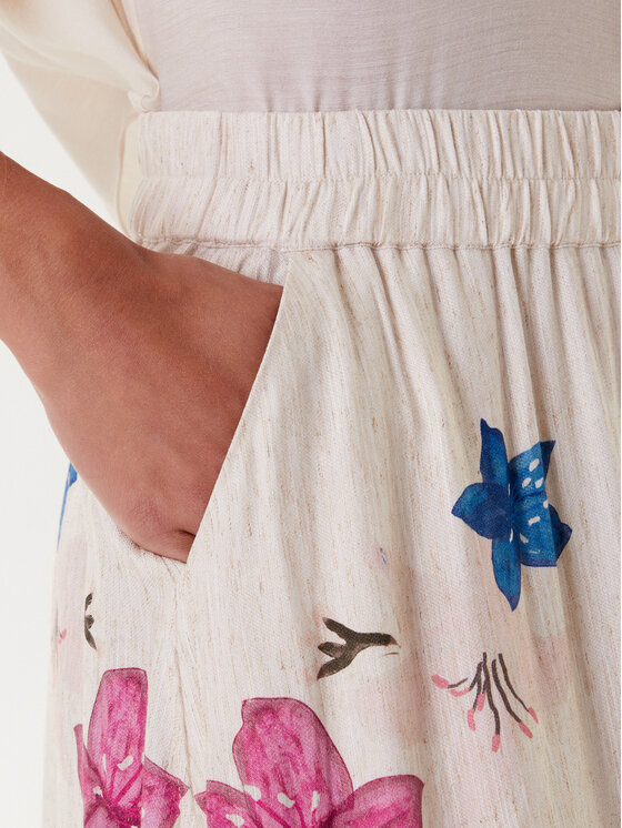 Tatuum Tatuum Φούστα midi Katia 2 T2511.173 Μπεζ Regular Fit