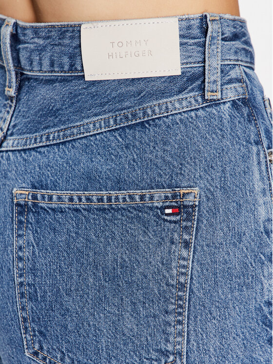 Tommy Hilfiger Tommy Hilfiger Szorty jeansowe WW0WW38124 Niebieski Regular Fit