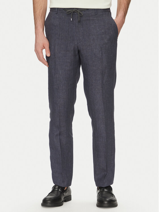 JOOP! JOOP! Čino bikses 17 JT-79Sake12 30045892 Tumši zils Slim Fit