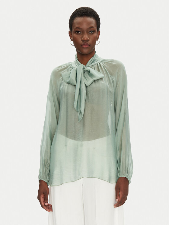Dixie Dixie Bluză C207W022A Verde Regular Fit