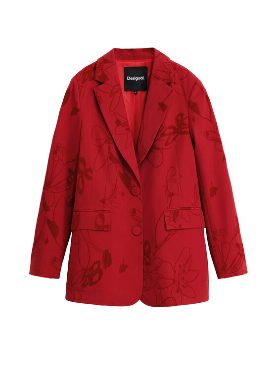 Desigual Desigual Suknjič Flockarty 25WWEW19 Rdeča Regular Fit