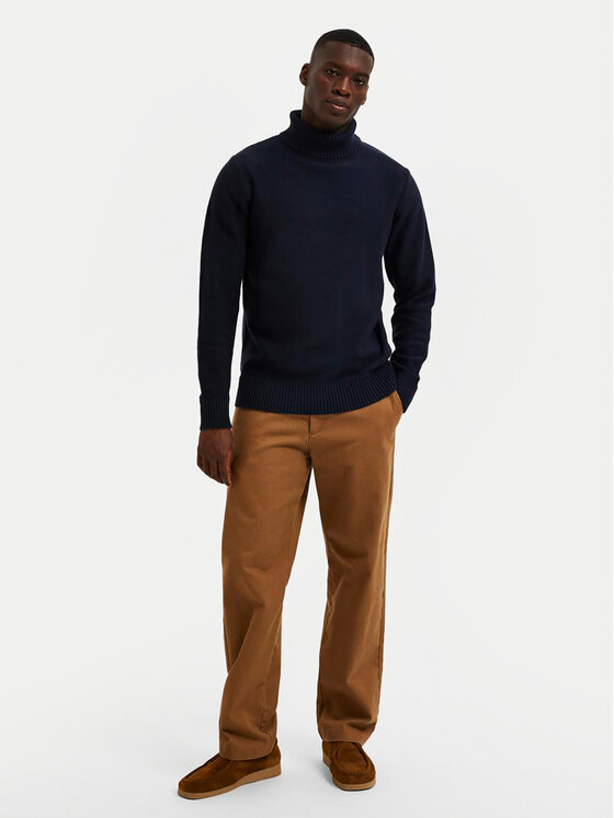 Selected Homme Selected Homme Dolčevita 16086644 Tamnoplava Regular Fit