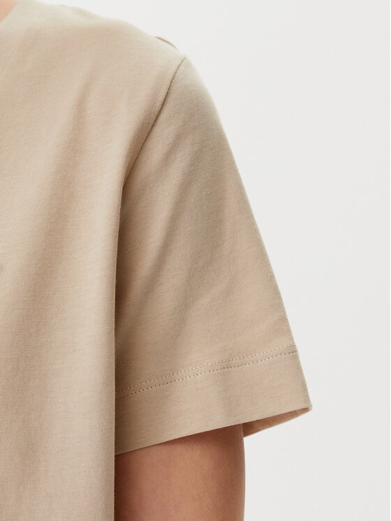 Gant Gant T-särk Shield 4200750 Beež Regular Fit