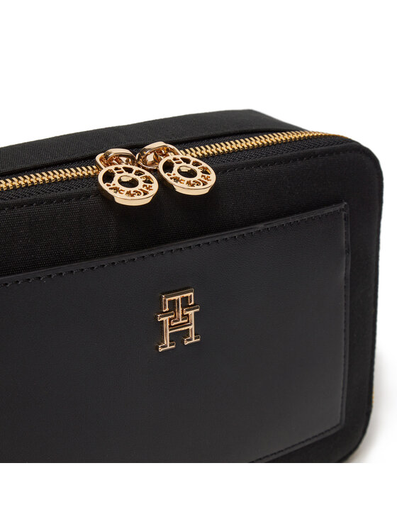 Tommy Hilfiger Tommy Hilfiger Kabelka Distinct Camera Bag AW0AW16303 Černá