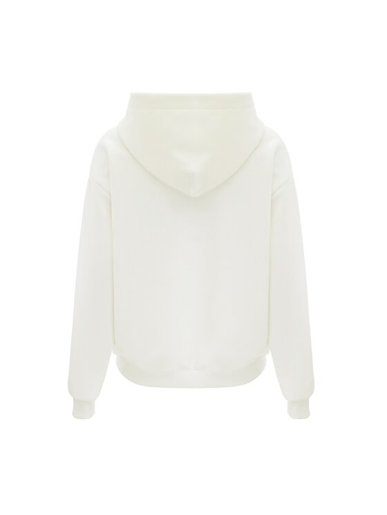 La Mania La Mania Felpa EVERY Écru Classic Fit