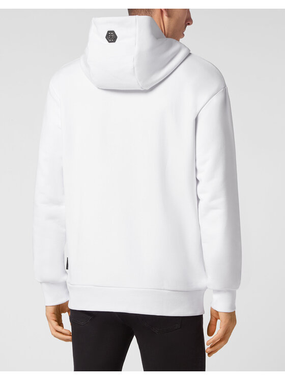 PHILIPP PLEIN PHILIPP PLEIN Felpa 1463 Bianco Regular Fit