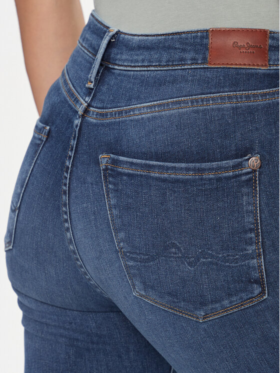 Pepe Jeans Pepe Jeans Traperice PL204584 Plava Skinny Fit