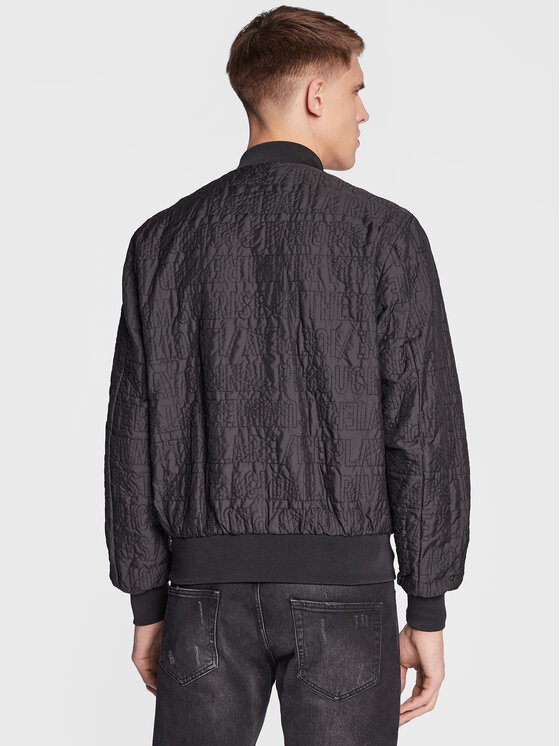 Ice Play Ice Play Kurtka bomber 23E U1M0 J021 6408 9000 Czarny Regular Fit