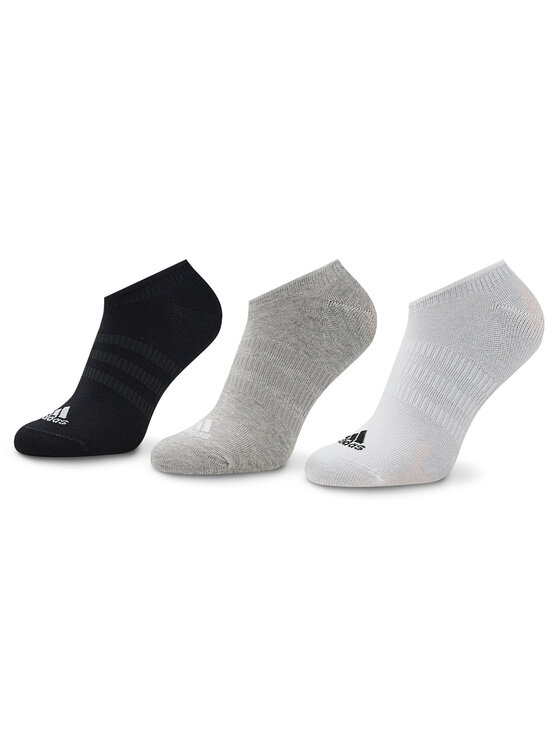 adidas Súprava 3 párov kotníkových ponožiek unisex Thin And Light IC1328 Farebná