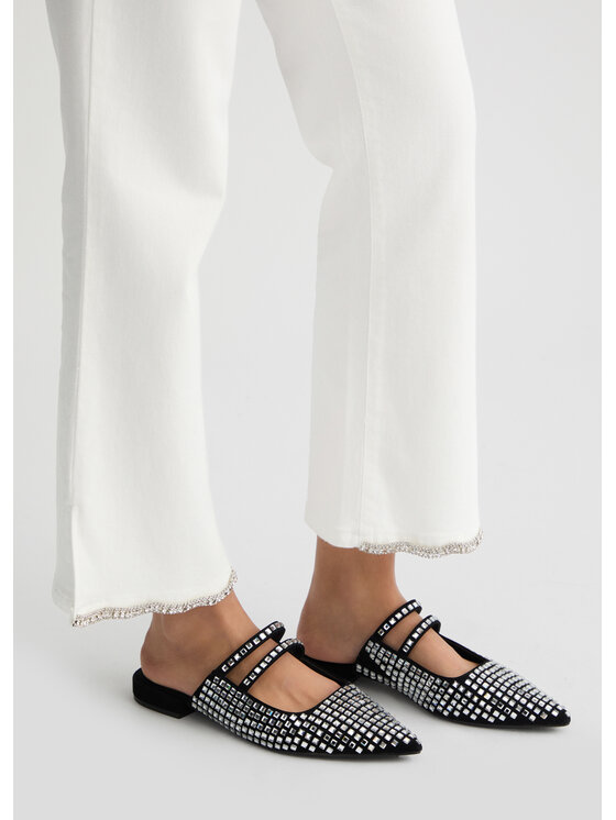 Liu Jo Liu Jo Pantaloni di tessuto UA5141T181610701 Bianco Slim Fit