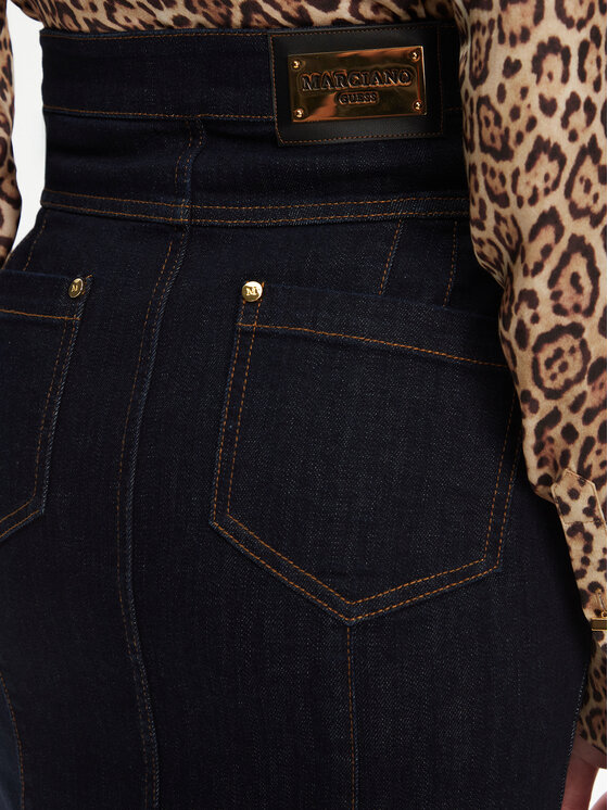 Marciano Guess Marciano Guess Spódnica jeansowa 5YGD13 7347A Granatowy Regular Fit